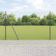 Cerca Hexagonal vidaXL Cinza 1,6x10 m Aço