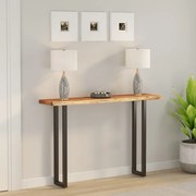 vidaXL Tampo de mesa retangular borda viva 160x30x3,8 cm acácia maciça