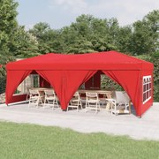 Tenda Dobrável Pop-Up Paddock Profissional Impermeável - 3x6 m - Verme