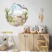 Autocolantes de parede - O mundo pré-histórico dos dinossauros