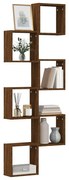 vidaXL Prateleiras de parede em forma de cubo 6 pcs 30x15x30cm