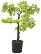vidaXL Bonsai cipreste artificial com vaso 60 cm verde