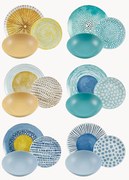 Conjunto de loiça Marea, 6 pessoas, conjunto de 18