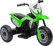 HOMCOM Mota Elétrica com Licença Honda CRF450RL Bateria 6V com Velocidade 3km/h Buzina e Som de Arranque 71x40,5x43,5 cm Verde | Aosom Portugal