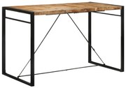 Mesa de bar 175x90x110 cm madeira de mangueira áspera maciça