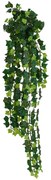 vidaXL Plantas suspensas artificiais 12 pcs 339 folhas 90 cm verde