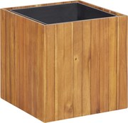 vidaXL Vaso/floreira de jardim 43,5x43,5x44 cm acácia maciça