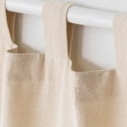 Cortina De 140x260 Cm Em Algodão Zitra Crema - Sklum