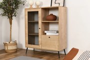 Armário Multiuso Wire – Carvalho – 40 cm x 90 cm x 110 cm