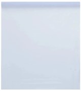 vidaXL Película janela estática 60x1000 cm PVC branco fosco