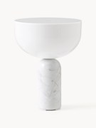 Candeeiro de mesa LED pequeno portátil e regulável em mármore Kizu
