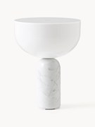 Candeeiro de mesa pequeno portátil em mármore Kizu, regulável