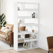 vidaXL Divisória 100x33x187,5 cm derivados de madeira branco