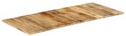 vidaXL Tampo de mesa 15-16 mm 140x60 cm madeira de mangueira maciça