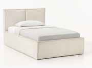 Cama de solteiro em bombazina Dream