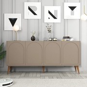 Console Lyon – Atlas Walnut – 180x81x35 cm