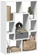 vidaXL Estante 63x20x90 cm derivados de madeira branco