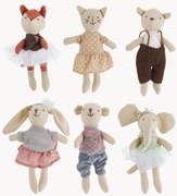 Brinquedos de peluche Friends, conjunto de 6