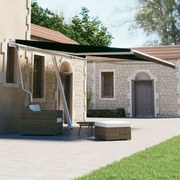 vidaXL Toldo automático independente 400x300 cm antracite