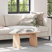 vidaXL Mesa de centro Natural 80 x 40 x 35 cm