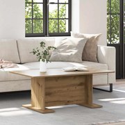 vidaXL Mesa de centro Outros carvalho artisiano 103.5 x 60 x 40 cm