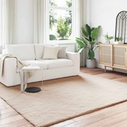 vidaXL Tapete de Pelo Sintético de Coelho Olite Cinzento-acastanhado