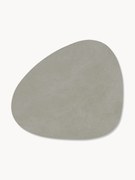 Base para copos assimétrica em pele Curve, conjunto de 4