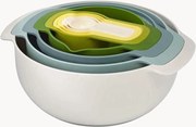 Tigelas de cozinha com copos medidores, conjunto de 9