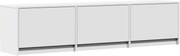 vidaXL Gabinete para TV Branco 165 x 34 x 40 cm Madeira processada