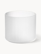 Copos artesanais com relevo canelado Ripple, 4 uni.