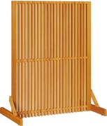 vidaXL Protetor de Privacidade Castanho 79.5 x 50 x 110 cm