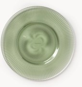 Pratos de pequeno-almoço canelados Effie, conjunto de 4