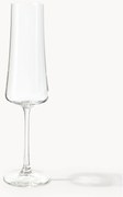 Taças de champanhe de cristal Gwenda, conjunto de 6