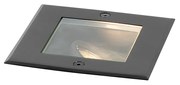 LED Foco de chão inteligente preto ajustável IP65 incl. Wifi GU10 50mm - Oneon Moderno