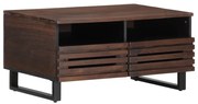 vidaXL Mesa de centro 80x55x40 cm madeira de mangueira maciça castanho