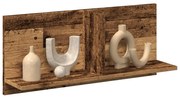 vidaXL Armário de parede 70x16,5x30 cm deriv. de madeira madeira velha