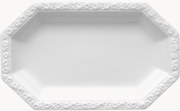 Prato de servir em porcelana Maria White
