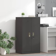 vidaXL Armário de arrumação Preto 60 x 40 x 105 cm Aço