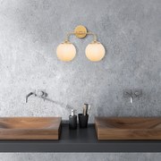 Aplique de Parede Horn – Dourado – 37 x 21 x 27 cm