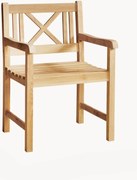 Cadeira de jardim em madeira de teca Rosenborg