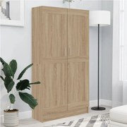 vidaXL Estante 82,5x30,5x150 cm derivados de madeira carvalho sonoma