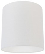 Abajur de tecido branco 25/25/25