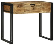 vidaXL Toucador 90x50x75 cm Madeira Sólida de Mangueira
