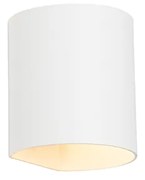 Candeeiro de parede moderno branco - Sabbio