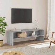 vidaXL Móvel de TV 120x40x40 cm derivados de madeira cinzento sonoma