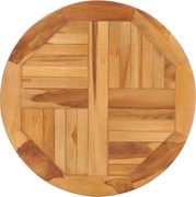 49386 vidaXL Base de mesa giratória madeira de teca maciça