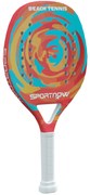 Sportnow Raquete de Beach Tennis em Fibra de Carbono com Bolsa de Raquete e Punho Antiderrapante Amarelo | Aosom Portugal