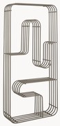 Estante de parede em metal Curva