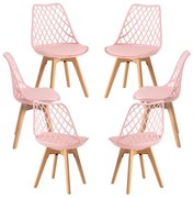 Pack 6 Cadeiras Mima - Rosa