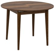 Mesa de Jantar Extensível Vina – Nogueira – 100x75x100 cm